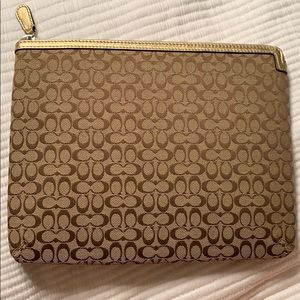 Coach iPad Sleeve